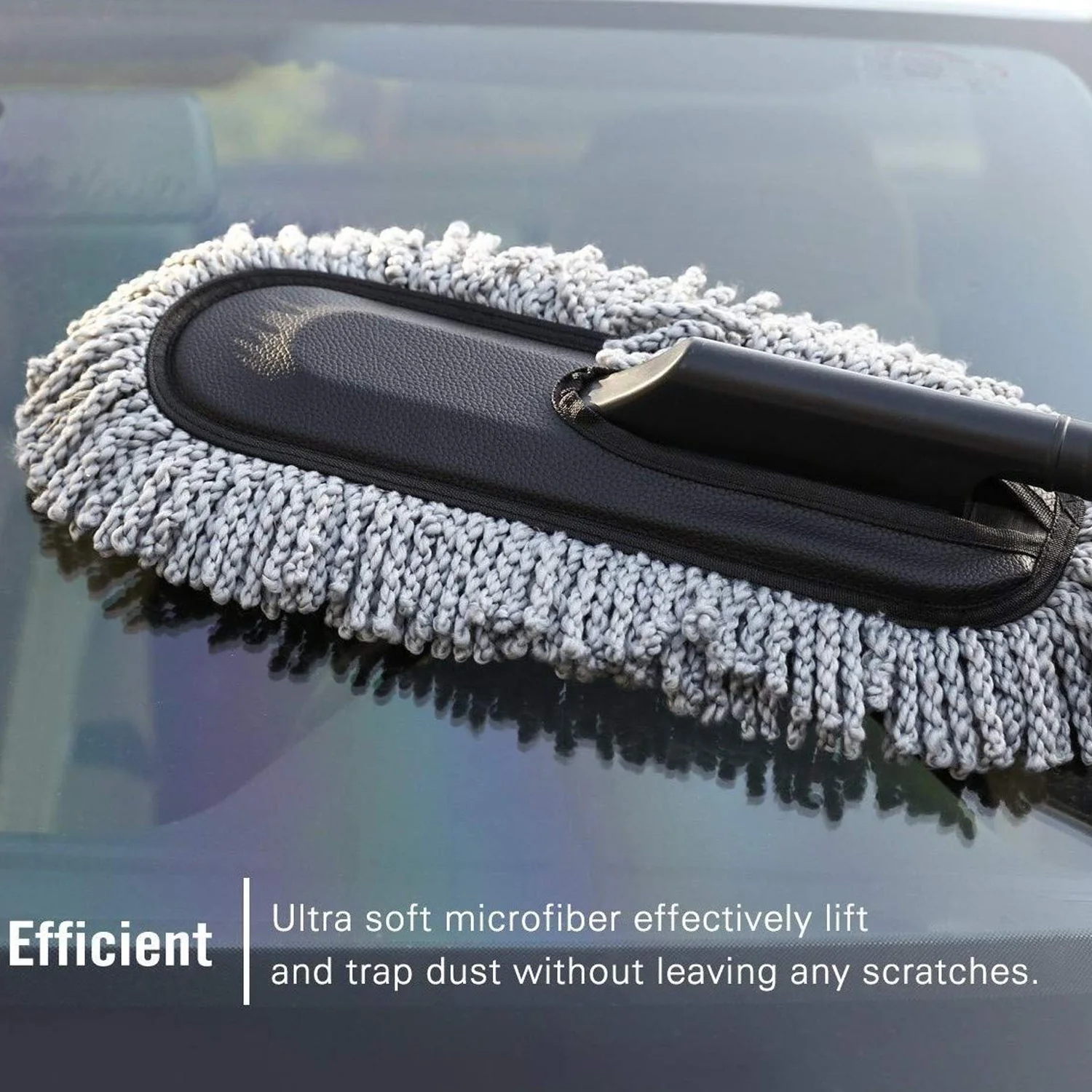 Microfiber Car Duster with Extendable Handle